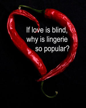 Love Is Blind Valentine Quote