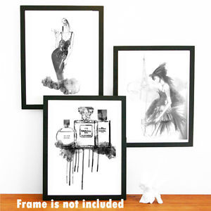 paris-coco-chanel-quote-Vintage-Poster-Art-Print-wall-decor-room ...