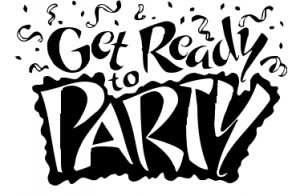 party get ready to party a public domain png image