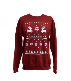 Deer Ugly Christmas Sweater - Reindeer Sweatshirt - Unisex Sizes S, M ...