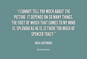 Basil Rathbone Quotes Clinic