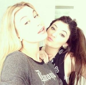 Hailey is best friends with 15-year-old Kardashian offspring, Kylie ...