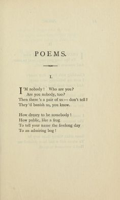 who are you emily dickinson www amazon com more emily dickinson poetry ...