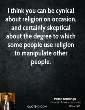 Peter Jennings Religion Quotes