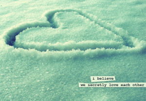 We Secretly Love Each Other