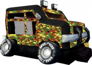 NEW* Military Truck Large Jumping Castle