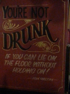 Comedy quotes in the pub