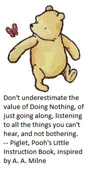 pooh on doing nothing