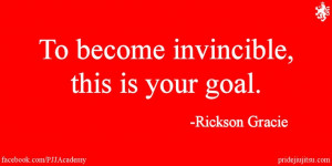 Invincible Rickson Gracie