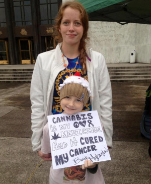 Mykayla. Eating Cannabis Oil saved her life when she was diagnosed ...