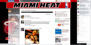 Miami Heat Nba Basketball...