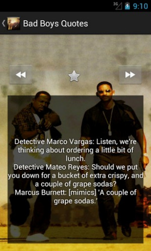 Bad Boys 2 Quotes Bad boys quotes app for