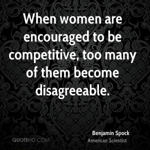 Benjamin Spock Women Quotes