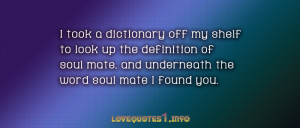 took a dictionary off my shelf to look up the definition of soul ...