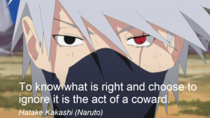Re: Whats your favorite naruto quotes?