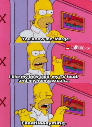 Homer Simpson Knows What He Wants