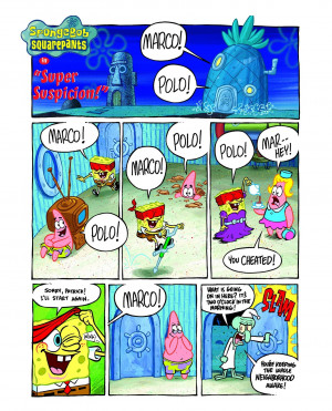 Spongebob Squarepants Super Suspicion Page 1