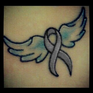 ... Cancer Ribbons, Tattoo R I P, Ribbons Tattoo, Melanoma Tattoo