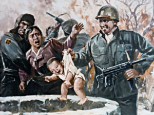 Check Out These Twisted North Korean Propaganda Posters