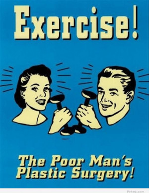 Funny quote about exercise