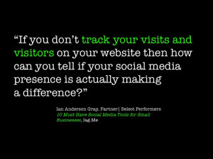 If you don’t track your visits and visitors on your website then how ...