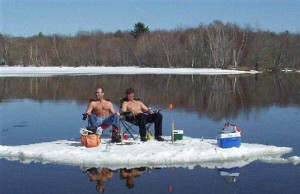 Ice fishing humor
