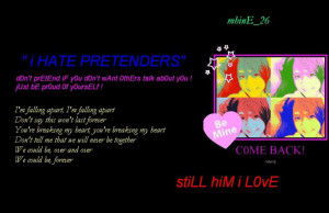Hate Pretenders Picture