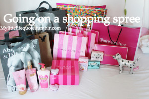 girly, pink, quote, shopping, tumblr quotes, victoria's secret ...
