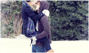 boy & girl, couple, cute, cute couple, love, snow