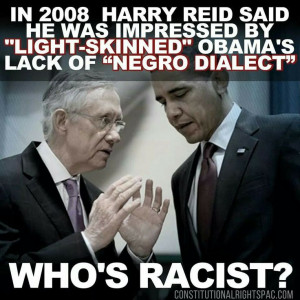 Harry Reid actually sounds racist, unlike Cliven Bundy