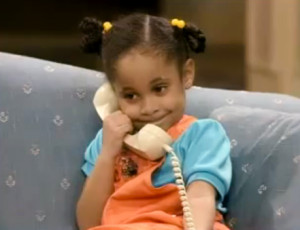 Sidenote: Remember when Raven Symone played Olivia on The Cosby Show?