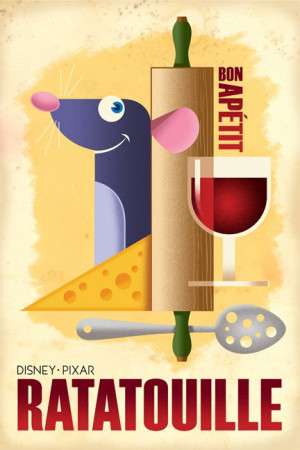 New Contest: Ratatouille Limited Edition Print By Eric Tan!