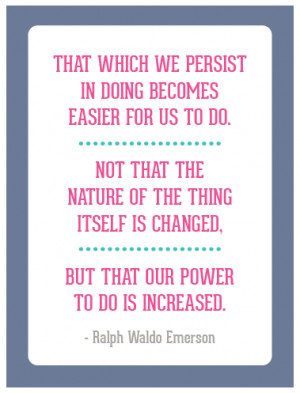 For the past thirty days, you have been “PERSISTING” in lifting ...