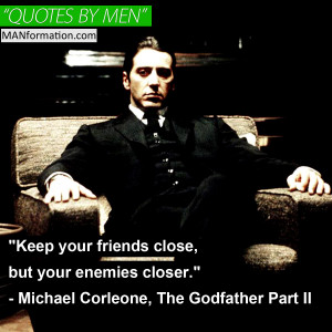 godfather ii Keep Your Enemies Closer Michael Corleone The Godfather ...