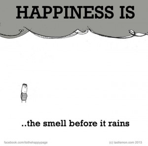 smell of rain