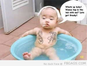 funny child quotes | funny baby bath tub