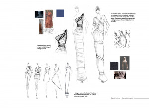 Fashion Design Portfolio Layout