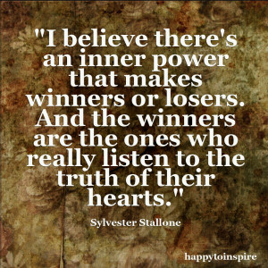 Quote of the day: Winners