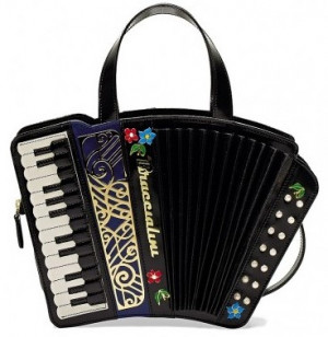 ... the Braccialini company featuring their new handbag accordion style