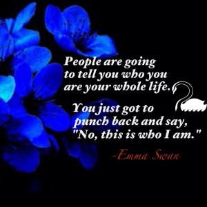 Emma Swan quote Love it!!!