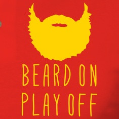 Playoff Beard Beard On Play Off Polo Shirts
