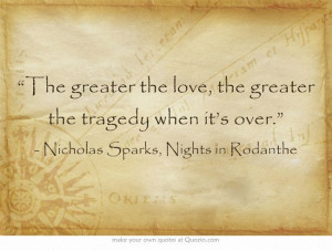 Nicholas Sparks, Nights in Rodanthe