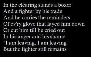 The Boxer, Simon and Garfunkel