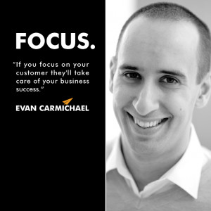 ... ll take care of your business success.” – Evan Carmichael #Believe
