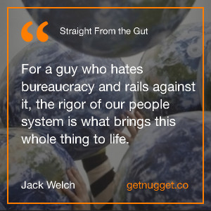 Jack Welch – Straight From the Gut