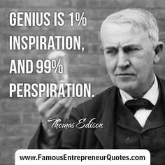 THOMAS EDISON QUOTE: 