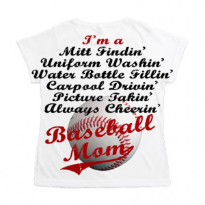 Baseball_Mom Women's All Over Print T-Shirt