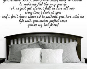 You're My Best Friend - Tim McG raw - Quotes Wall Decals ...