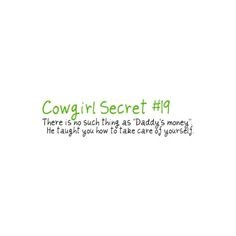 Cowgirl quotes/sayings
