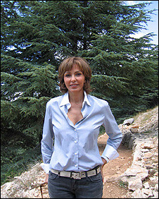 Nora Jumblatt Wife Of Druze Leader Walid Pioneers Cedar Conservation ...